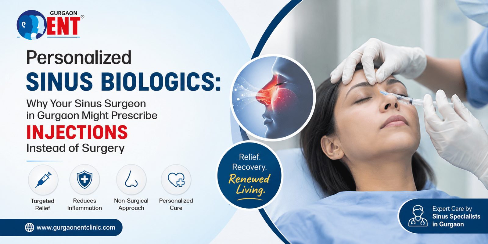Why Your Sinus Surgeon In Gurgaon Might Prescribe Injections Instead Of Surgery